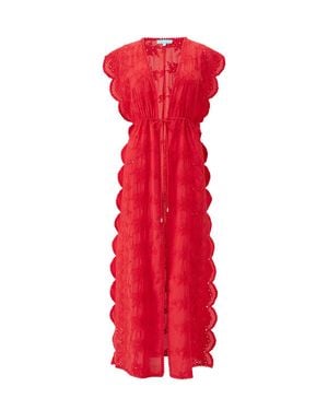 Odabash UK Talitha Kaftan - Red