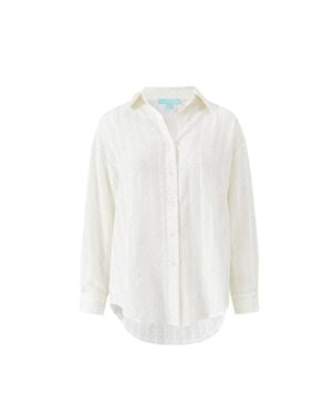 Melissa Odabash Ziggy Shirt - White