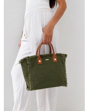 Melissa Odabash Porto Cervo Tote - Green