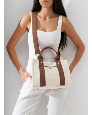 Melissa Odabash Rhodes Tote - Brown