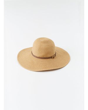 Melissa Odabash Jemima Hat - White