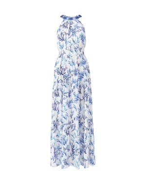 Melissa Odabash Isadora Coral Dress - Blue