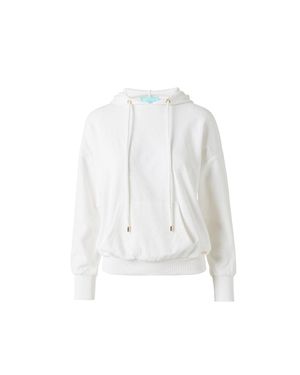 Melissa Odabash Nora Hoodie - White