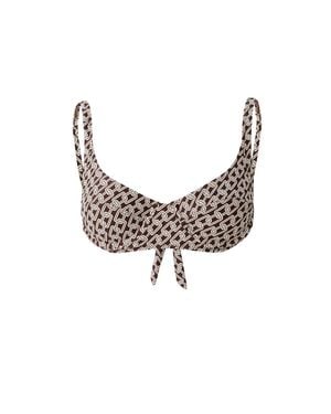 Melissa Odabash Exclusive Noto Chain Bikini Top - Metallic