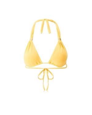 Melissa Odabash Grenada Sunflower Bikini Top - Metallic