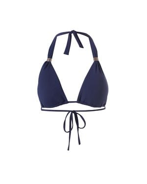 Melissa Odabash Grenada Bikini Top - Blue