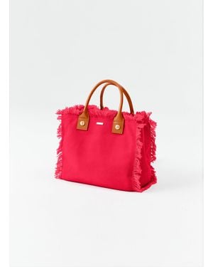 Melissa Odabash Porto Cervo Tote - Red