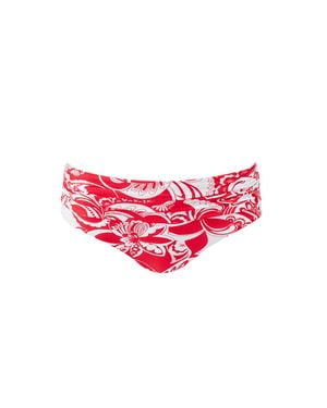 Odabash UK Bel Air Floral Bikini Bottom - Pink