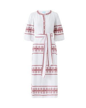 Melissa Odabash Hillary Dress - White