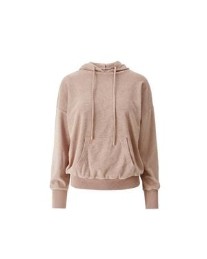 Melissa Odabash Nora Almond Hoodie - Natural