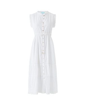 Melissa Odabash Raffie Dress - White