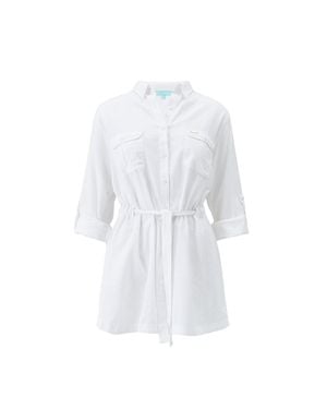Melissa Odabash Lacey Dress - White