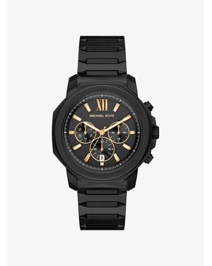 Michael Kors Mk Montre Prescott Noire Surdimensionnée