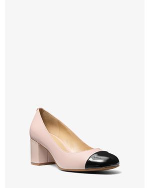 MICHAEL Michael Kors Mk Escarpin Perla Souple En Cuir - Neutre