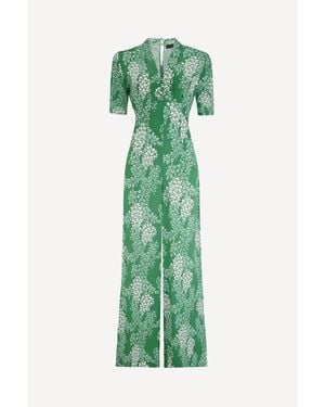 Michelle Corvane Wisteria Mabel Jumpsuit - Green