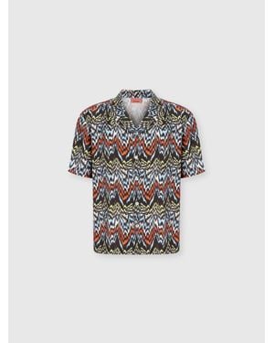 Missoni Bowling Shirt - White