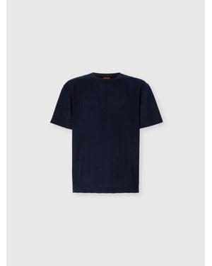 Missoni Crew Neck T-Shirt - Blue