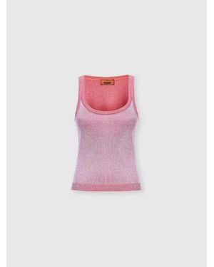 Missoni Tank Top - Pink