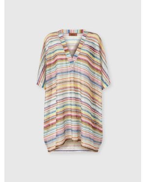 Missoni Short Caftan Cover-Up - White