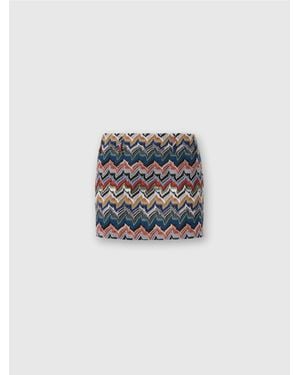 Missoni Mini Skirt - White