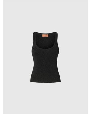 Missoni Viscose Lamé Tank Top - Black
