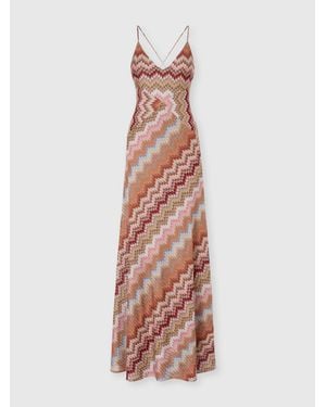 Missoni Sleeveless Long Dress - Multicolour
