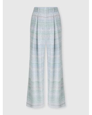 Missoni Relaxed-Fit Pants With Pleats - Blue