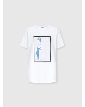 Missoni Printed Jersey T-Shirt - White