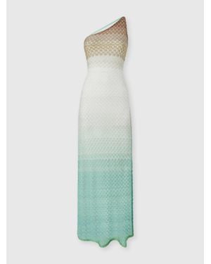 Missoni One-Shoulder Dress - Green
