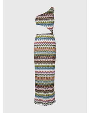 Missoni One-Shoulder Cover-Up - White