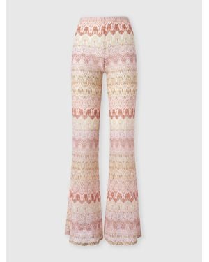 Missoni Flare Pants - Pink