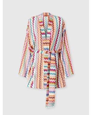 Missoni Short Kimono Cover-Up - White