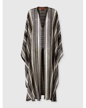 Missoni Long Mesh Caftan Cover-Up - Multicolour