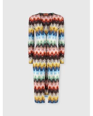 Missoni Long Lace Cardigan - White