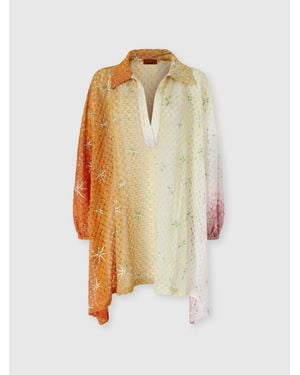 Missoni Short Cover-Up - Natural