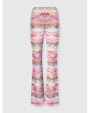 Missoni Straight-Leg Pants - Pink
