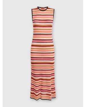 Missoni Sleeveless Midi Dress - White