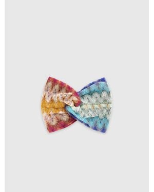 Missoni Tie-Dye Viscose Headband - Blue