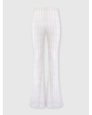 Missoni Zig Zag Lace Trousers - White