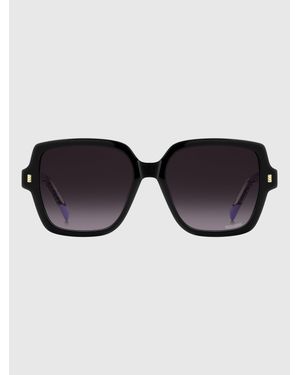Missoni Leisure Cat Eye Acetate Sunglasses - Black