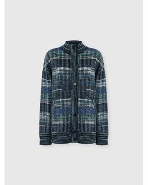 Missoni Oversized Cardigan - Blue