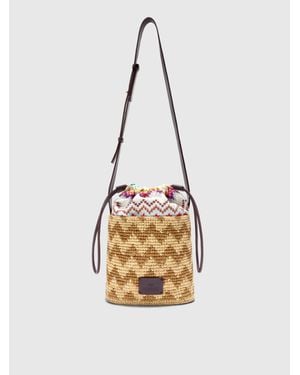 Missoni Bucket Bag - Metallic