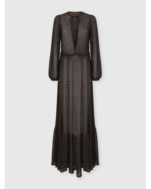 Missoni Long Cover-Up Dress - Black