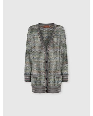 Missoni Oversized Cardigan - Grey