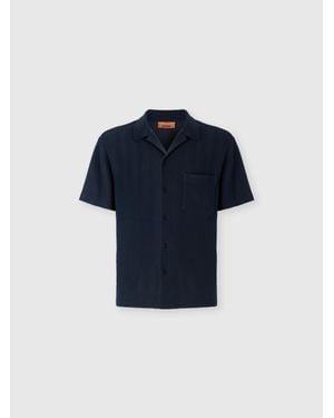 Missoni Camicia Da Bowling - Blu