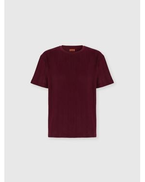 Missoni Crew Neck T-Shirt - Red