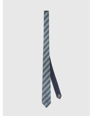 Missoni 100% Silk Tie - White