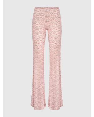 Missoni Flared Pants - Pink