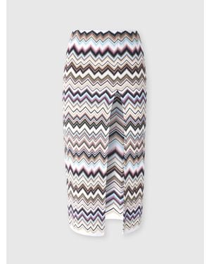 Missoni Gonna Midi - Bianco