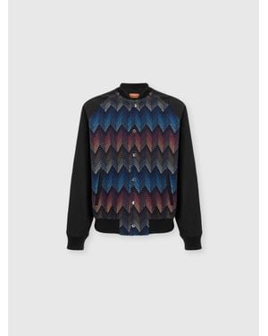 Missoni Bomber - Blu